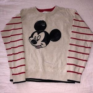 Gap Mickey Mouse sweater.